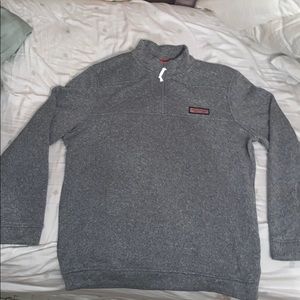 Gray vineyard vines pullover / quarter zip NWOT